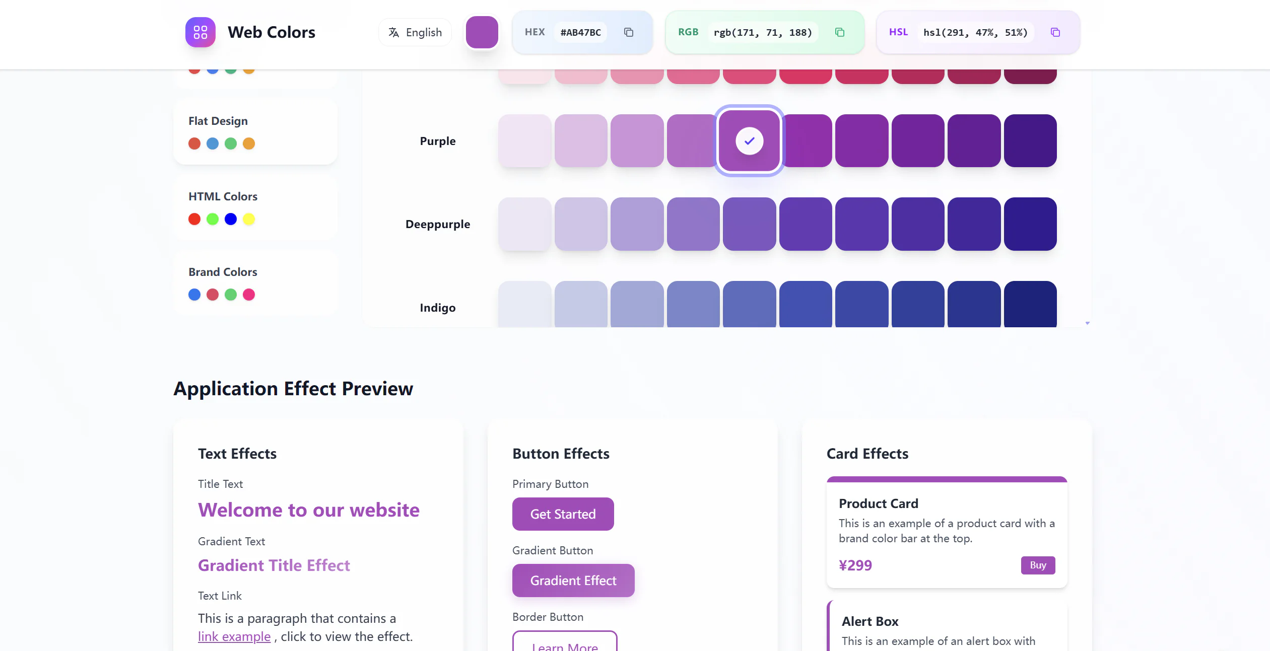Web Colors